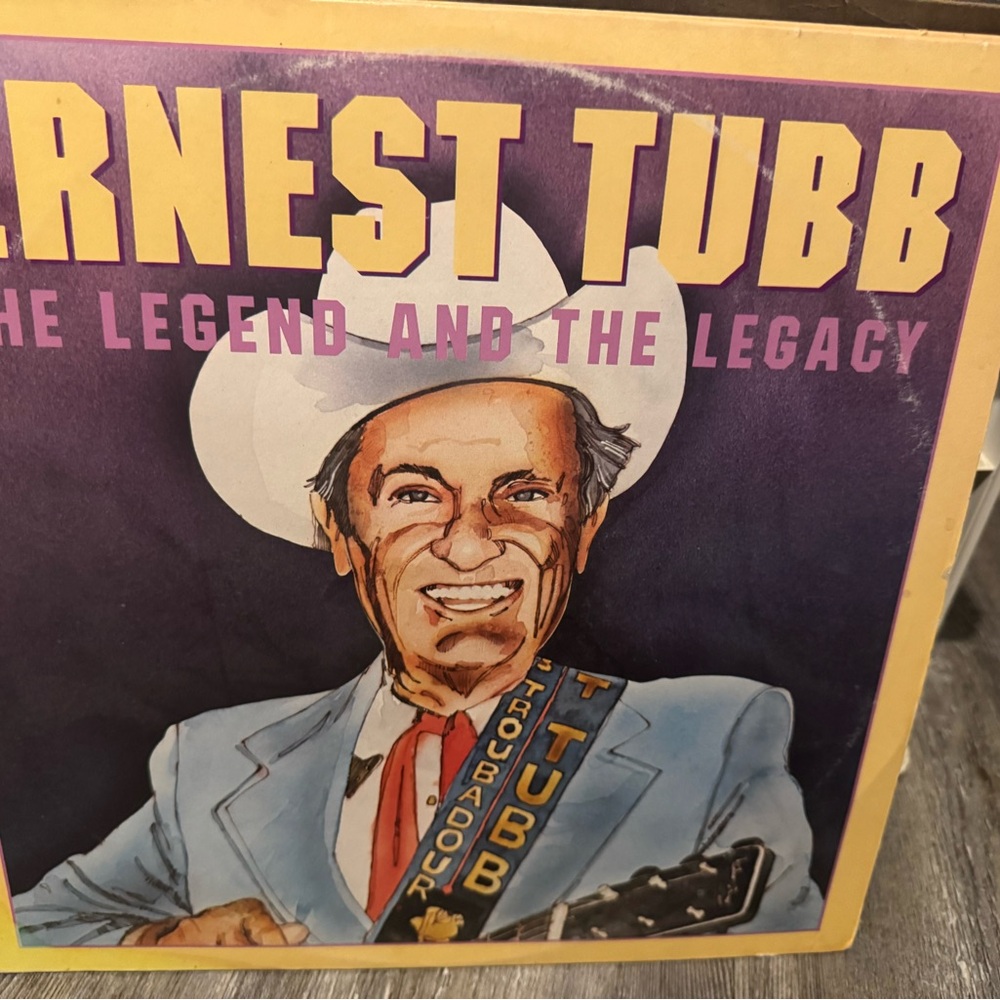 Ernest Tubb Vinyl Record - The Legend and the Legacy